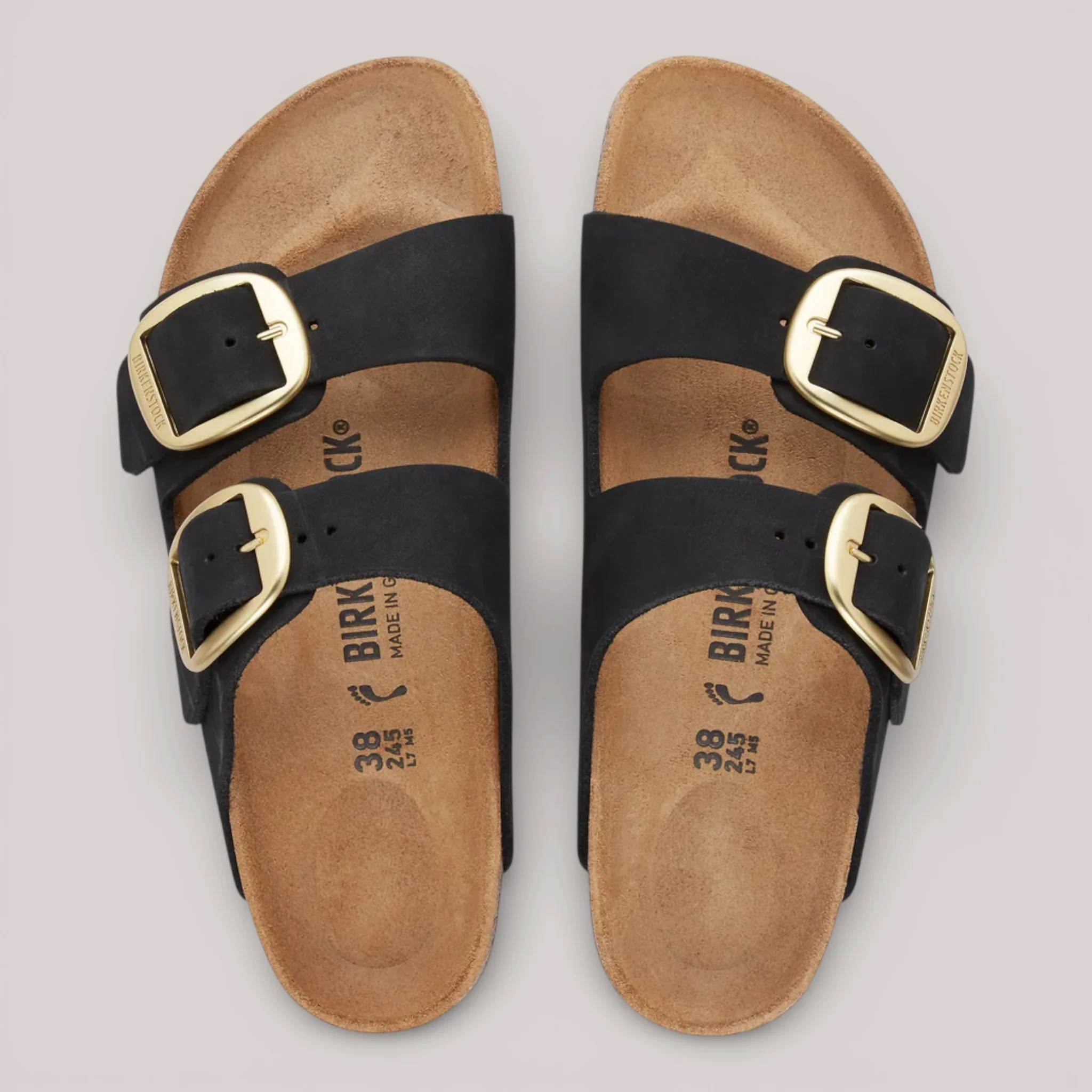 Birkenstock - Arizona Big Buckle - Narrow - Nubuck - Image 4