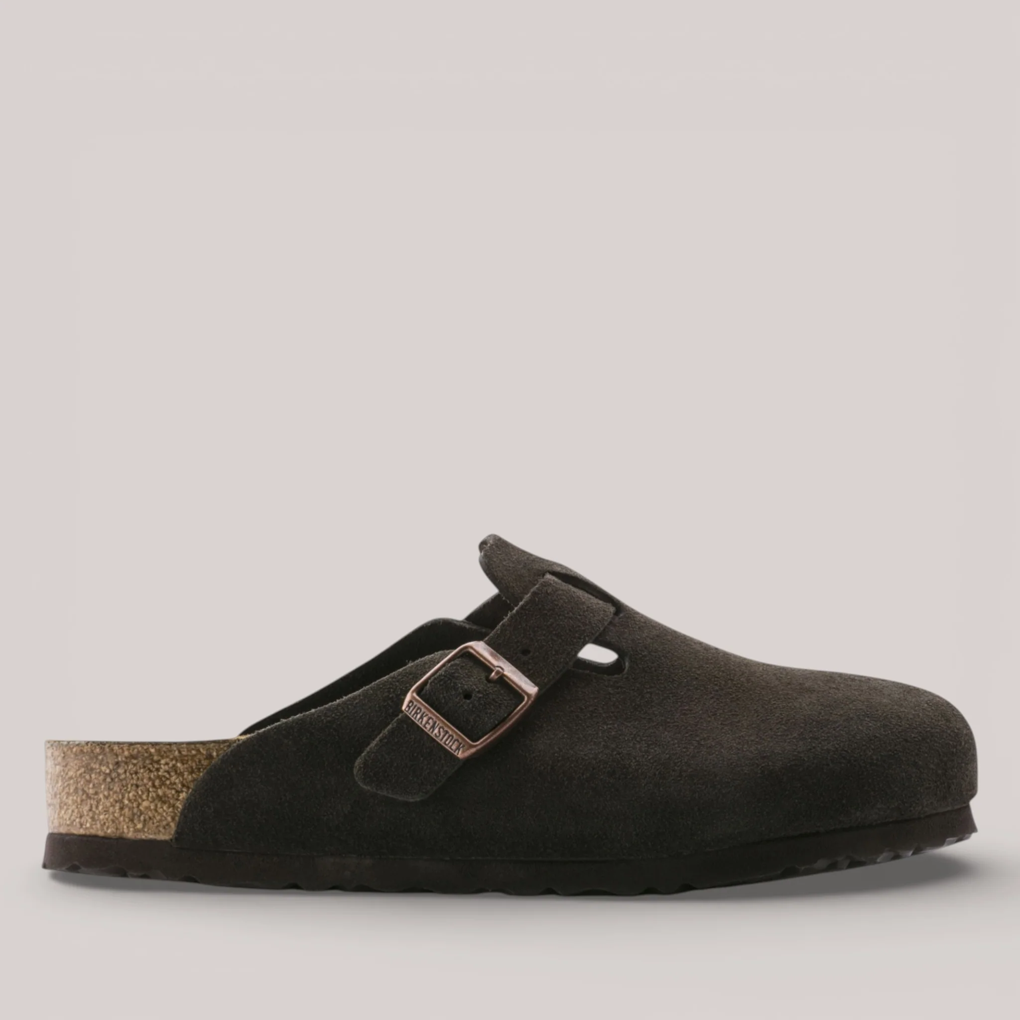 Birkenstock - Boston - Regular - Suede - Soft Footbed