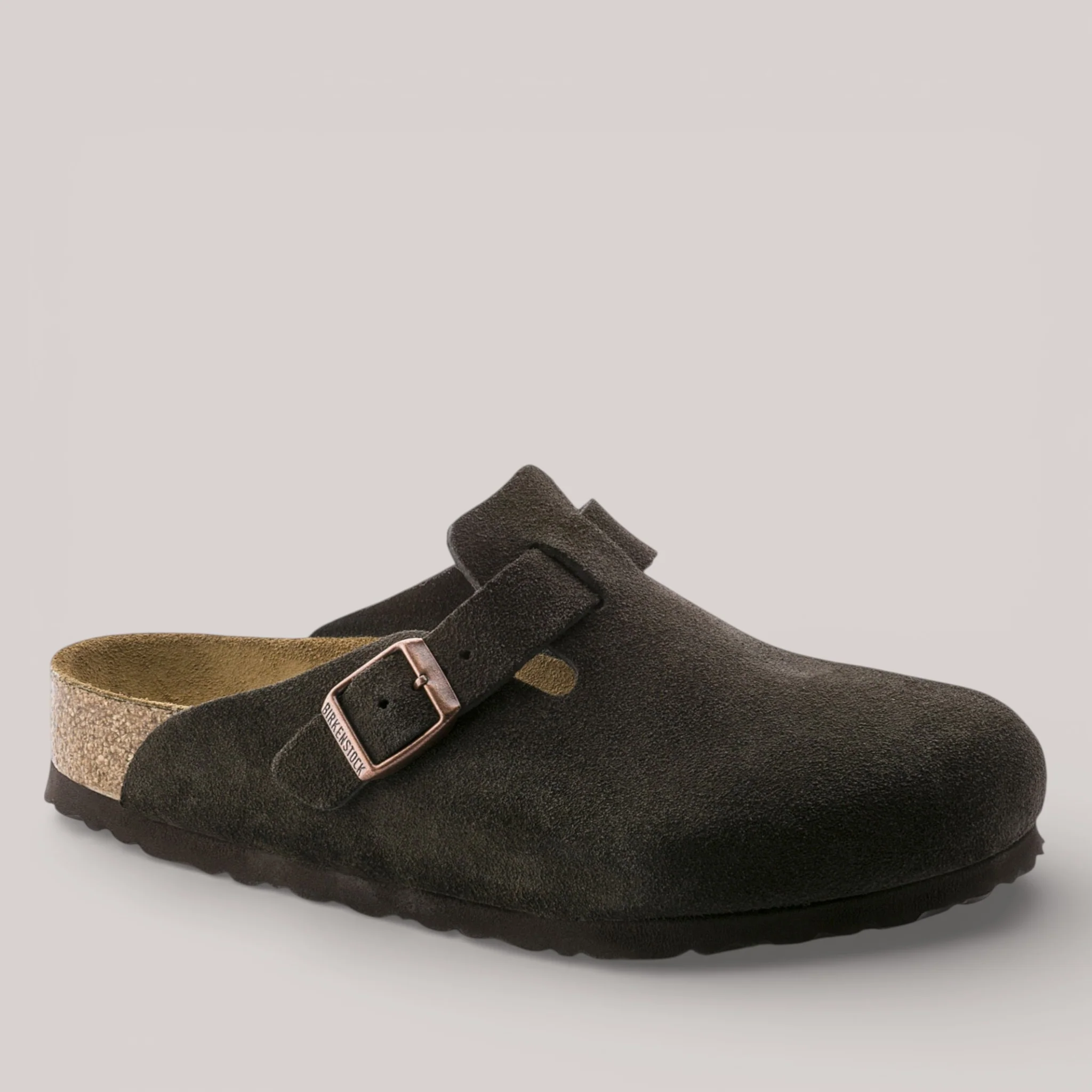 Birkenstock - Boston - Regular - Suede - Soft Footbed - Image 2