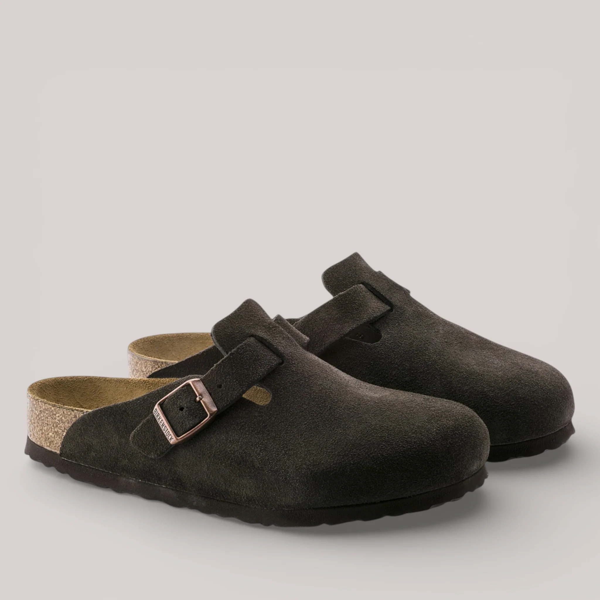Birkenstock - Boston - Regular - Suede - Soft Footbed - Image 3