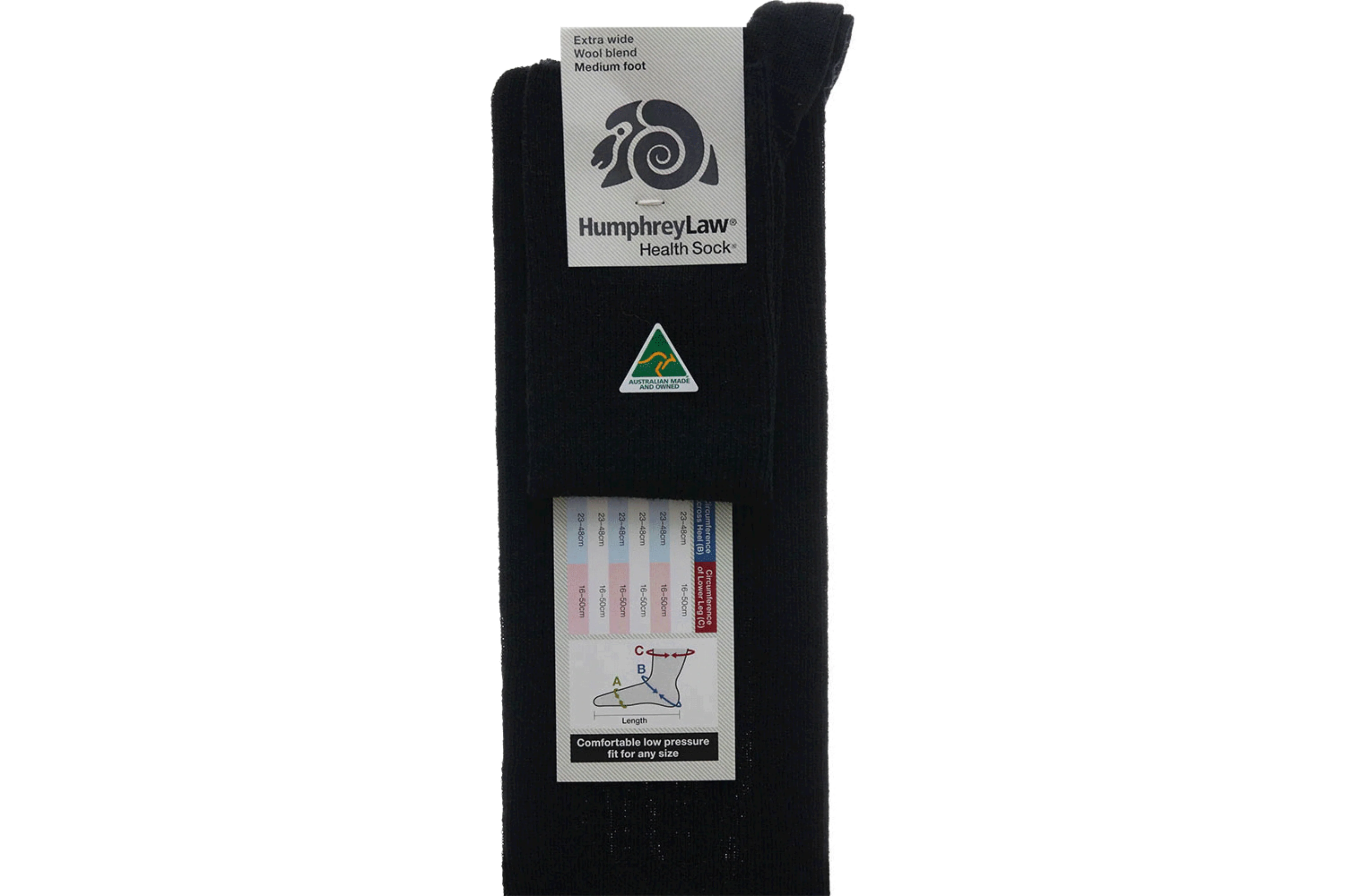 Humphrey Law - 67X - Wool/Nylon Low Pressure Health Sock